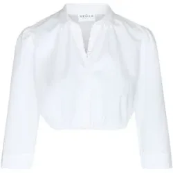WENGER Dirndlbluse KLARA weiss   40 damen