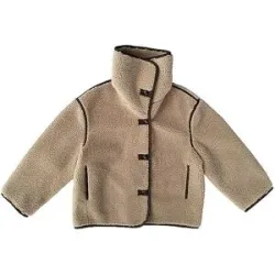 WITHBLACK Jacke in Felloptik DAJANA creme   M damen