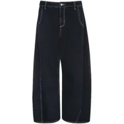 TOPSHOP Jeans Balloon Fit TSHORSESHOE dunkelblau   30/L30 damen