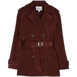 TOPSHOP Trenchcoat TSSIKKA dunkelrot   M Damen