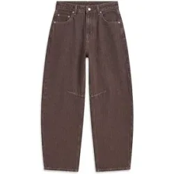 TOPSHOP Jeans Balloon Fit TSBARREL braun   28/L32 Damen