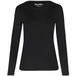 THYLIE Langarmshirt SALMA  schwarz   L Damen
