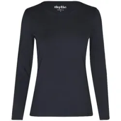 THYLIE Langarmshirt SALMA dunkelblau   XL Damen