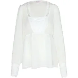 TRENTINI Trachtenbluse creme   36 Damen
