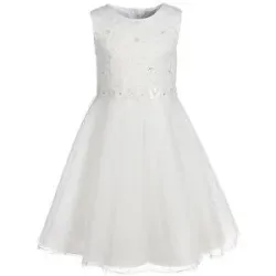 EISEND Mädchen Kleid creme   122 Mädchen