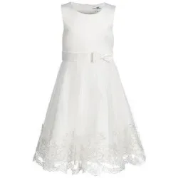 EISEND Mädchen Kleid creme   140 Mädchen