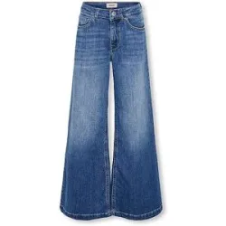 ONLY Mädchen Jeans Wide Fit KOGCALIFORNIA  blau   158 Mädchen