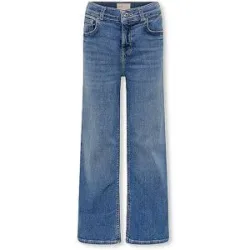 ONLY Mädchen Jeans Wide Fit  blau   140 baby