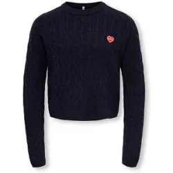 ONLY Mädchen Pullover KOGIBI  dunkelblau   158-164 baby