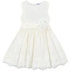 MAYORAL Mädchen Kleid  creme   104 Mädchen