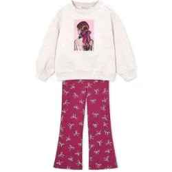 MAYORAL Mädchen Set 2-teilig- Pullover und Hose beere   116 Mädchen