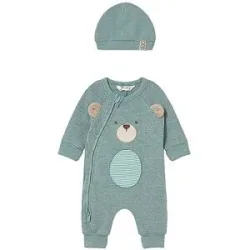 MAYORAL Baby Set 2-teilig Strampler und Mütze mint   62
