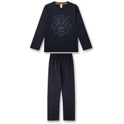 SANETTA Jungen Pyjama  dunkelblau   176 baby