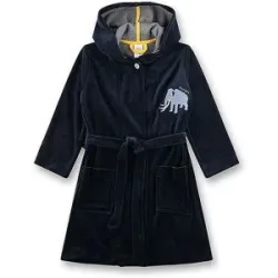 SANETTA Jungen Bademantel  grau   104 Jungen