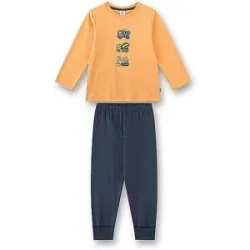 SANETTA Kinder Pyjama orange   116 baby