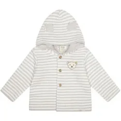 STEIFF Baby Strickjacke  hellgrau   62