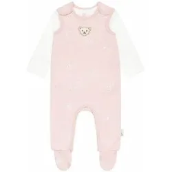 STEIFF Baby Set 2tlg Strampler und Langarmshirt  rosa   74 baby