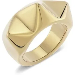 EDBLAD Ring PEAK RIVET Gold  gold   L damen