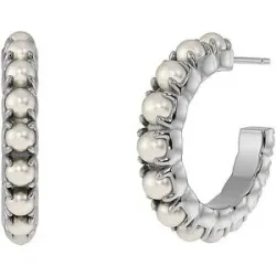 EDBLAD Ohrringe LILO HOOPS Large Steel silber Damen