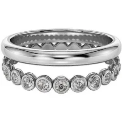 EDBLAD Ring GRACE steel  silber   L damen