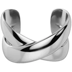EDBLAD Armreif  ALEXA steel silber   L Damen