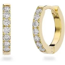 EDBLAD Ohrringe GLOW HOOPS Medium Gold  gold damen