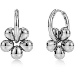 EDBLAD Ohrringe DAISY HOOPS Silver  silber damen