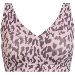 CHANTELLE BH ohne Bügel SOFTSTRETCH POWER blurry panther hellgrau   L Damen