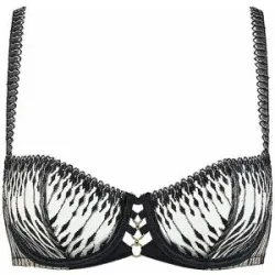 AUBADE BH mit Reifen VOODOO KISS millenium black schwarz   75B Damen
