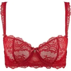 AUBADE Balconette BH DANSE DES SENS irrestistible red   rot   80B damen