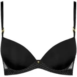 AUBADE Push Up BH SHEER EMOTION black schwarz   85C Damen