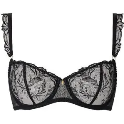 AUBADE BH mit Bügel HIDDEN TREASURE black schwarz   85B Damen