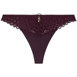 AUBADE String ELOGE DU DESIR deep berry beere   42 Damen