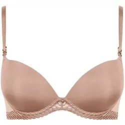 AUBADE Push Up BH SHEER EMOTION sand beige   80C Damen