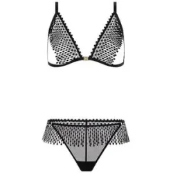 AUBADE Wäsche Set 2-tlg. TENTATION ESPIEGLE black schwarz Damen