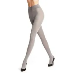 FALKE Strickstrumpfhose SOFTMERINO graumele grau   40-42 Damen