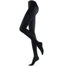 FALKE Feinstrumpfhose SEIDENGLATT 80 DEN marine blau   S/M damen