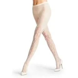 FALKE Modestrumpfhose HOLLY off-white creme   M damen