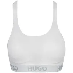 HUGO Bustier SPORTY LOGO white weiss   XS Damen