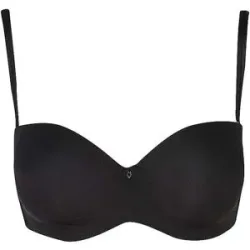 LASCANA Bandeau BH PERFECT BASIC black schwarz   80C damen