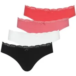 LASCANA Slip 4er Pkg. pink box rosa   36-38 damen