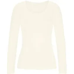 MEY Langarmshirt EMOTION champagner creme   44 Damen