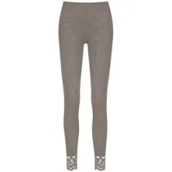 MEY Loungewear Leggings WOOL LOVE deep taupe hellbraun   S/M Damen