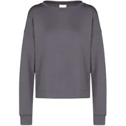 MEY Loungewear Sweathsirt SMOOTH serious grey grau   XL Damen