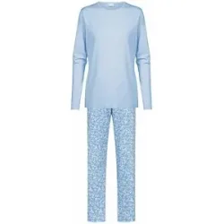 MEY Pyjama blue silk  hellblau   46 Damen