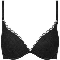 MEY Push up BH CAPTIVATING schwarz schwarz   75B damen