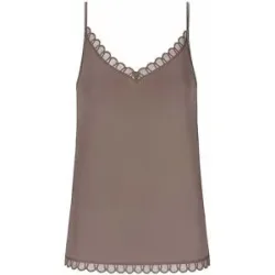 MEY Top - Camisole POETRY TEMPTATION milk n coffe hellbraun   M damen