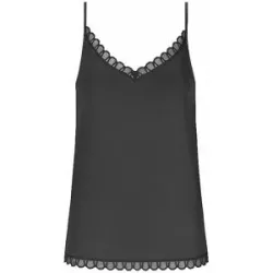 MEY Top - Camisole POETRY TEMPTATION thunder grey grau   L damen
