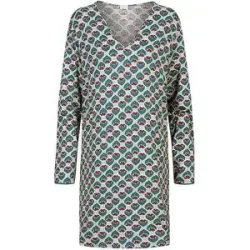 MEY Nachthemd - Sleepshirt MYSTICAL MAZE eucalyptus green  grün   XL damen