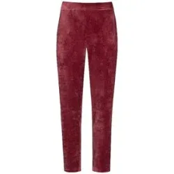 MEY Loungewear Hose VELVET DREAM beau bordeaux dunkelrot   S Damen